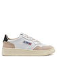 MEDALIST LOW MANLS21 - LEAT/SUEDE WHT/BLK
