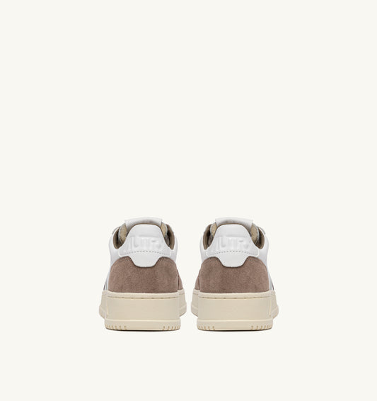 MEDALIST LOW MANGS43 - GOAT/SUEDE WHT/TOBACCO