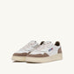 MEDALIST LOW MANGS43 - GOAT/SUEDE WHT/TOBACCO