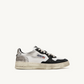 SUP VINT LOW MANSV11 - LEAT/LEAT WHT/BLK/SIL
