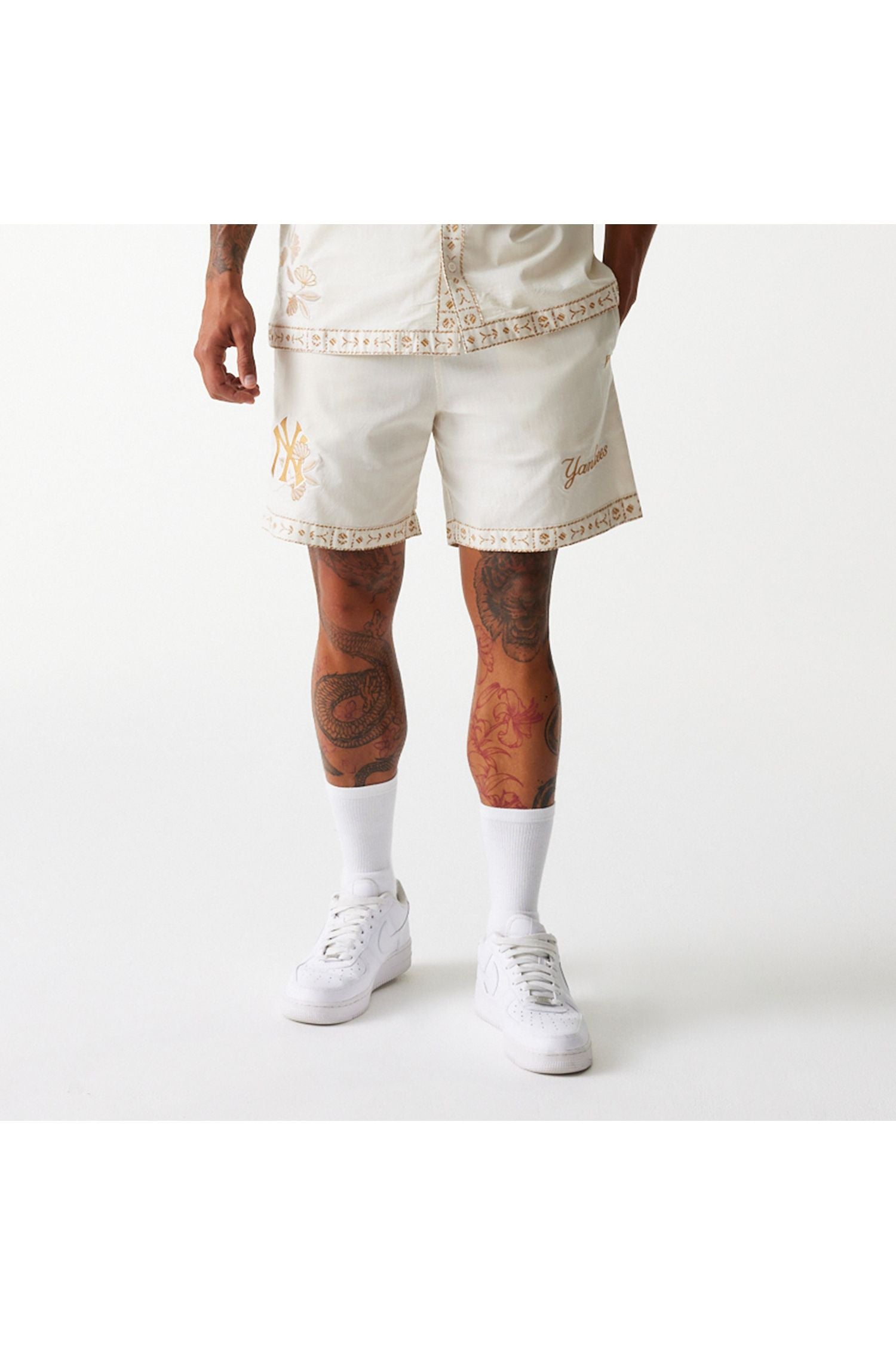 MLB TAPING SHORTS NEYYAN מכנס קצר - Butterfly Sneakers