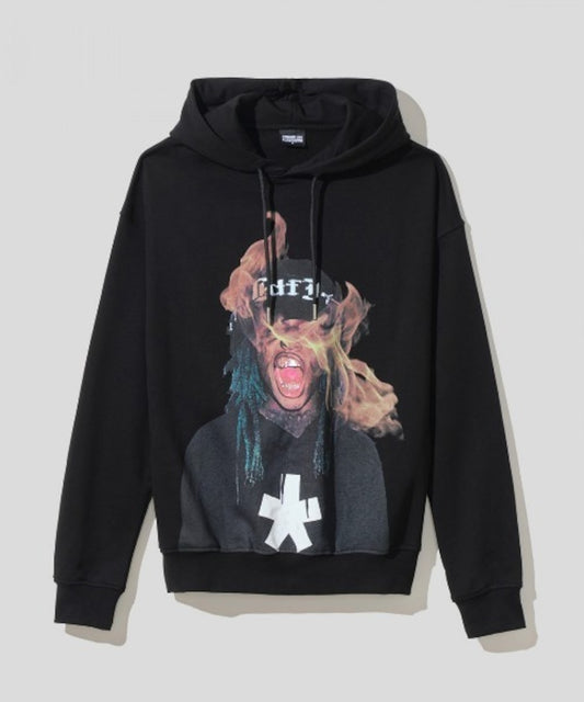 COMME DES FUCKDOWN HOODIE BLACK 2530