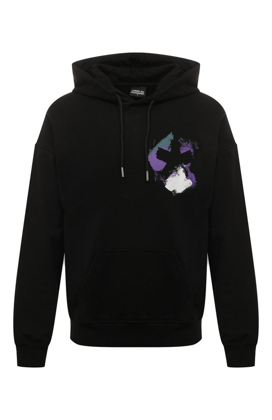 COMME DES FUCKDOWN HOODIE BLACK 2666