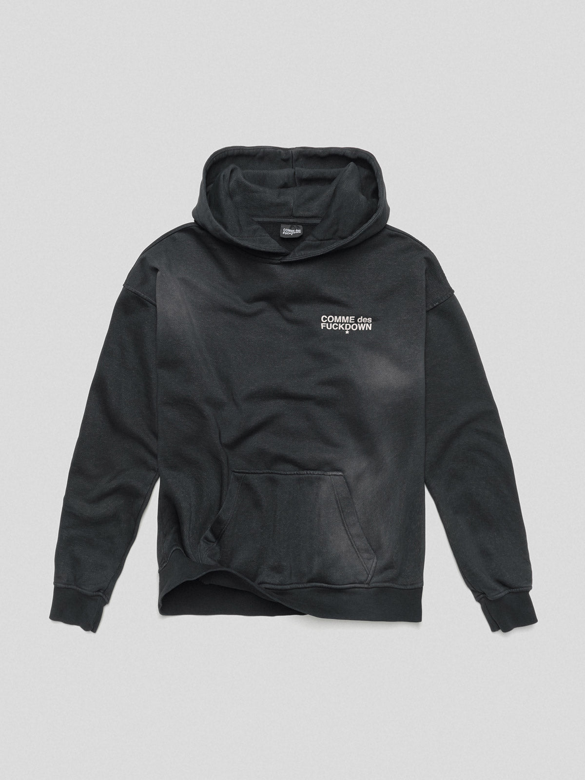 COMME DES FUCKDOWN HOODIE BLACK 1740