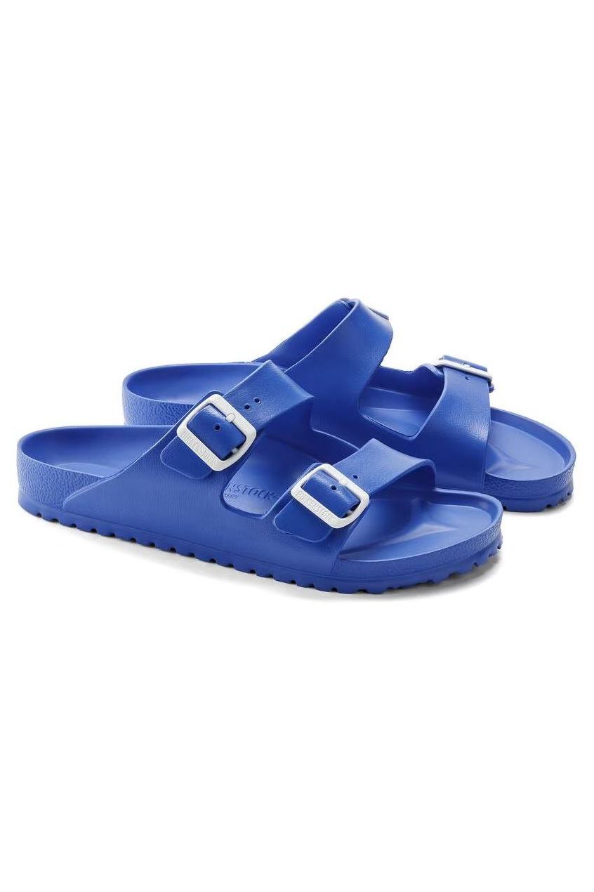 כפכף בירקנשטוק אריזונה EVA -כחול לבן - Butterfly Sneakers