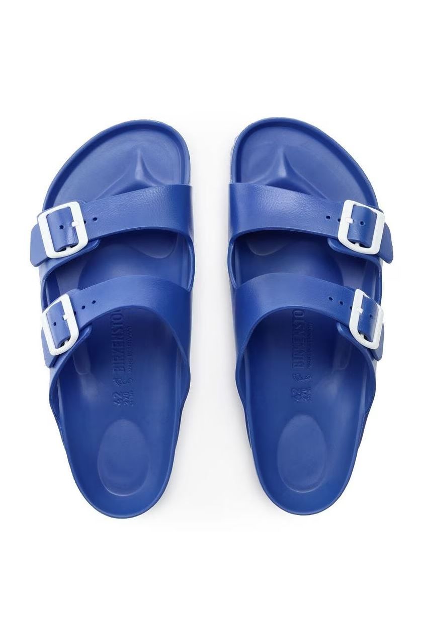 כפכף בירקנשטוק אריזונה EVA -כחול לבן - Butterfly Sneakers