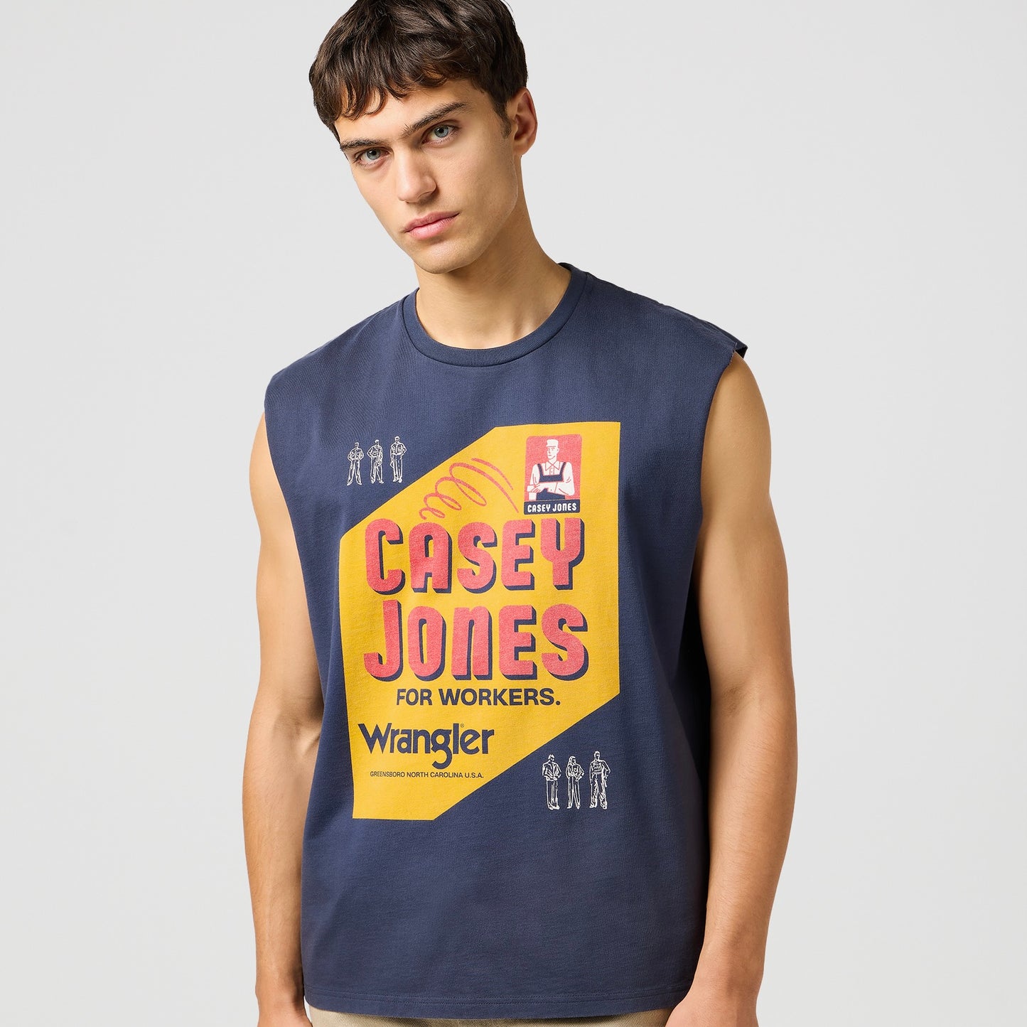MUSCLE CJ גופייה רחבה
