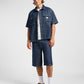 SS WORKWEAR חולצת גינס מכופתרת שרוול קצר