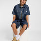 SS WORKWEAR חולצת גינס מכופתרת שרוול קצר