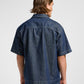 SS WORKWEAR חולצת גינס מכופתרת שרוול קצר