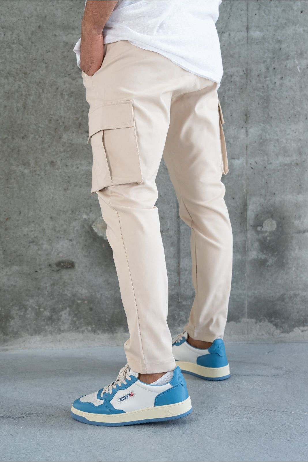 דגמח פרדה מיקונוס שמנת - Butterfly Sneakers