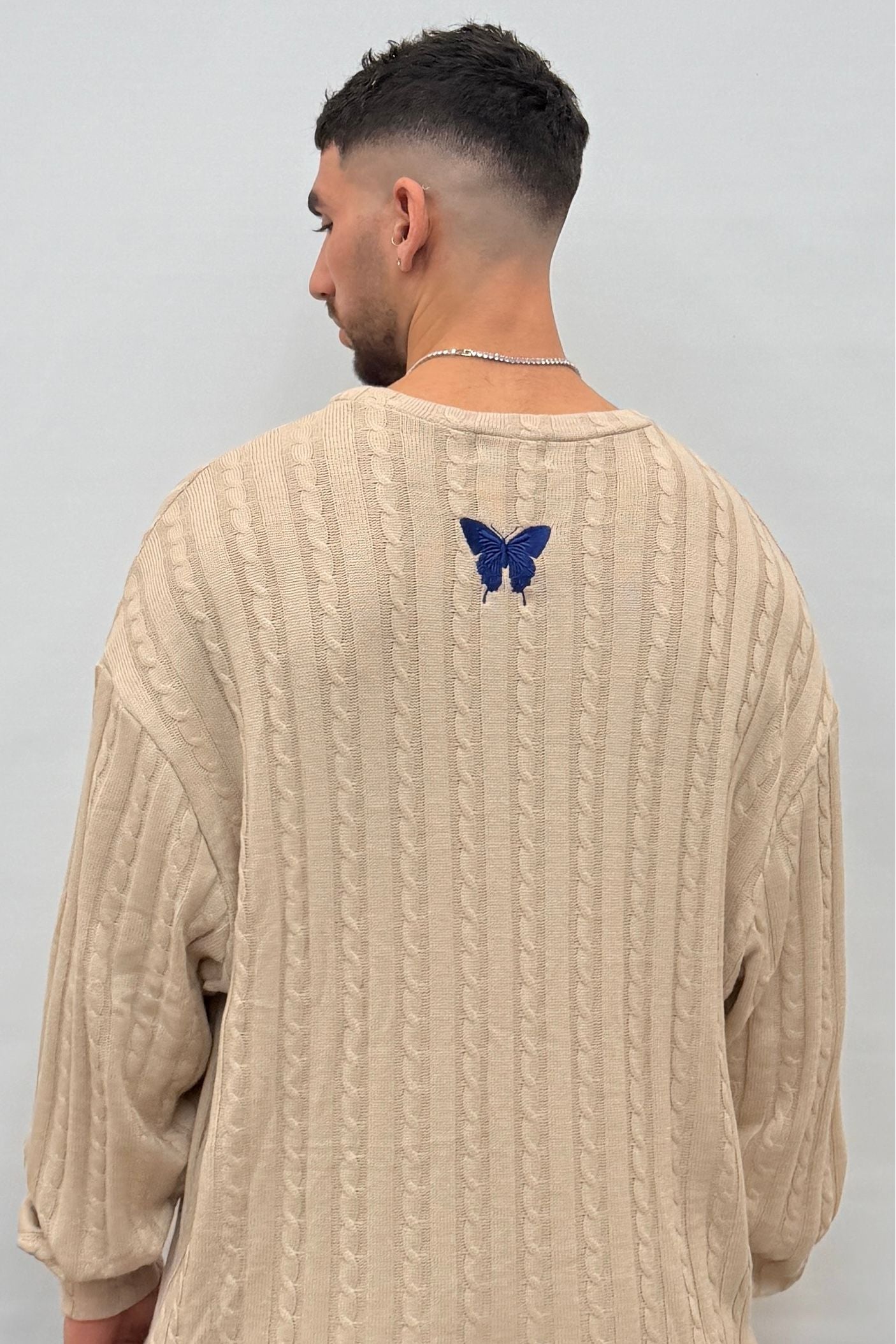 Butterfly Boy Signature Cable Knit - Butterfly Sneakers