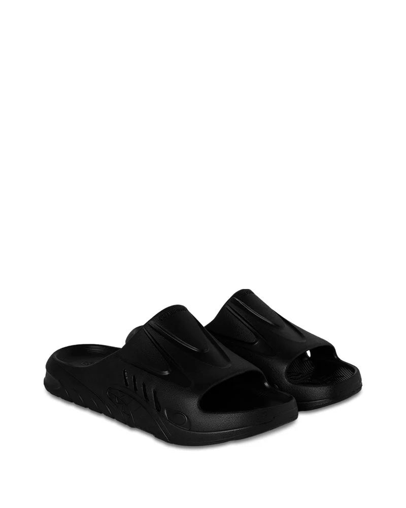 SPRAYGROUND SHARK SLIDE BLACK כפכף שחור - Butterfly Sneakers