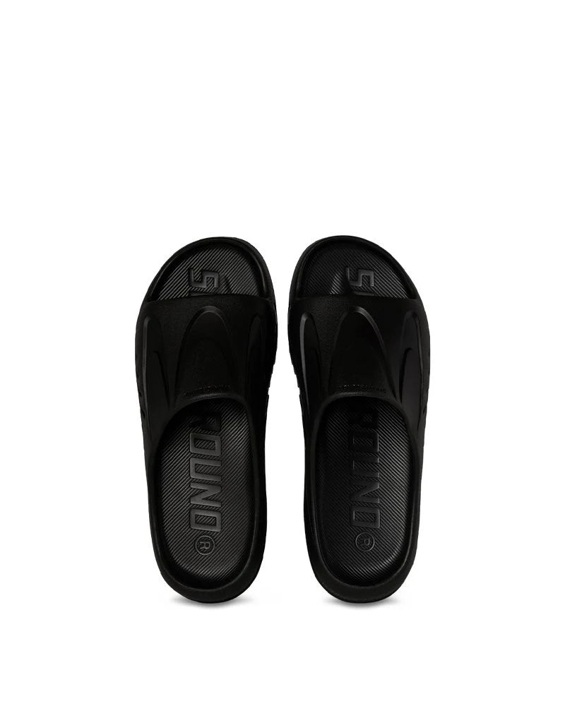 SPRAYGROUND SHARK SLIDE BLACK כפכף שחור - Butterfly Sneakers