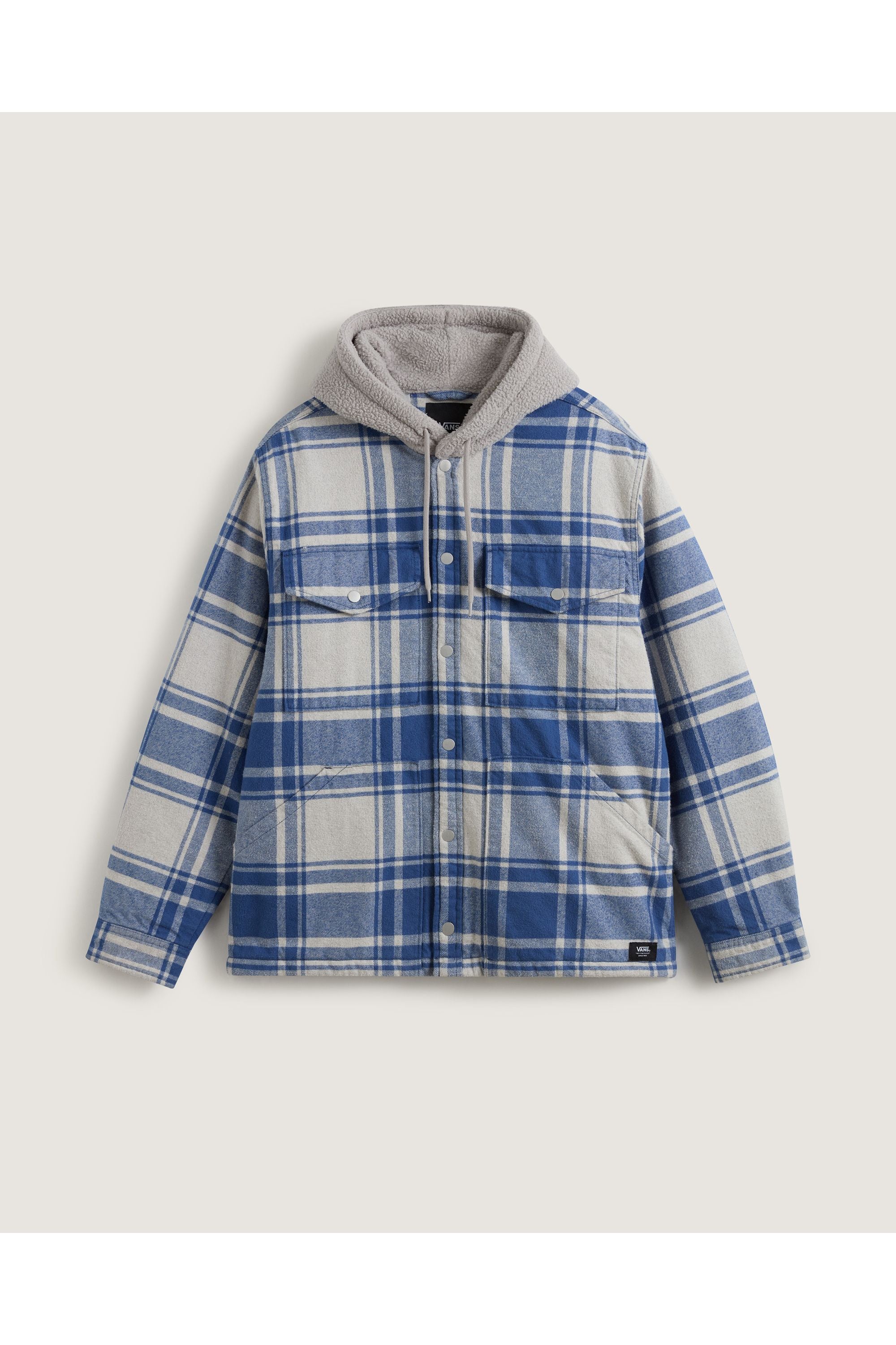 Piedmont Hooded Plaid Shacket - Butterfly Sneakers