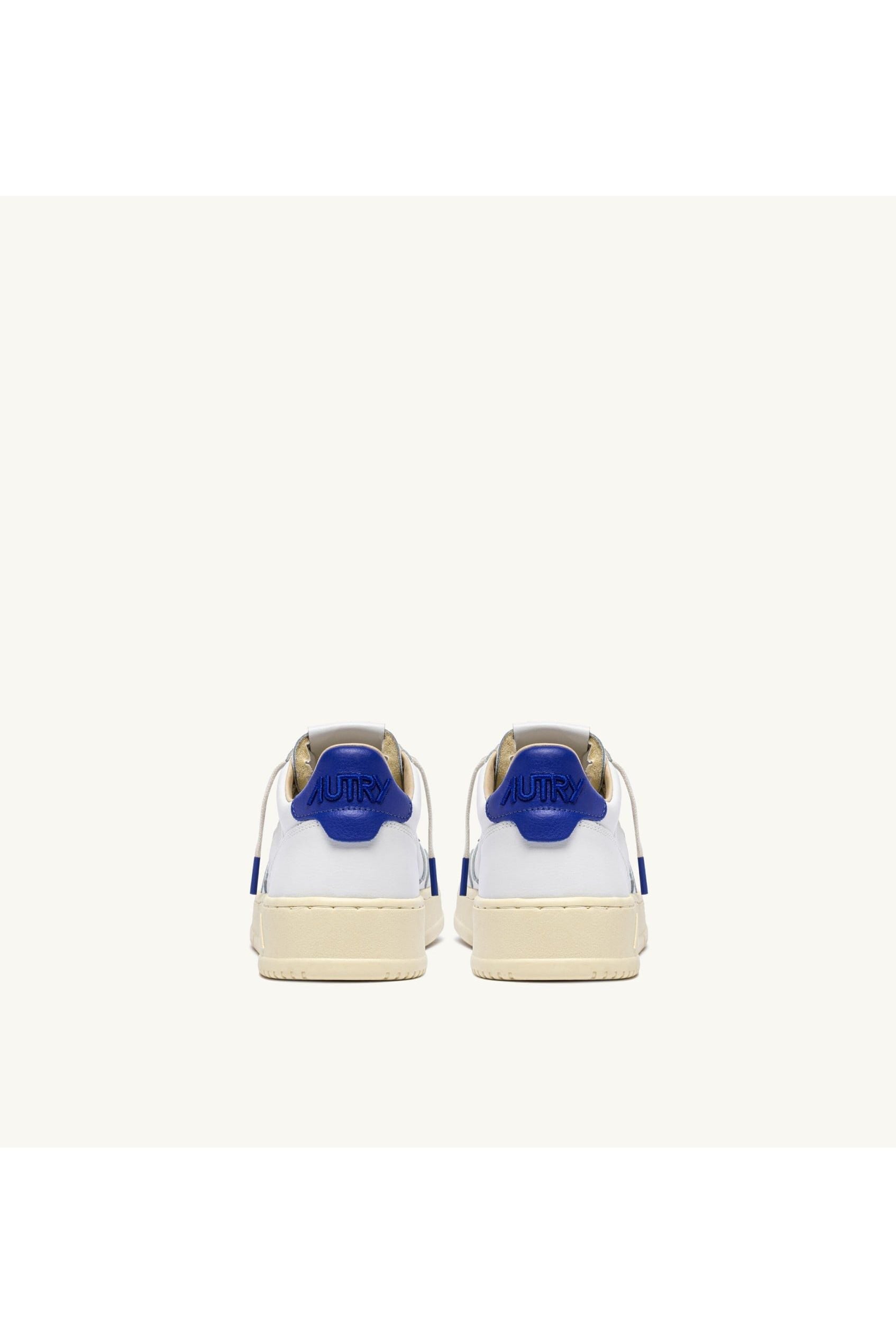 MEDALIST LOW MAN DL01 LEATHER/DREAM WHITE/BEAUCOUP BLUE - Butterfly Sneakers