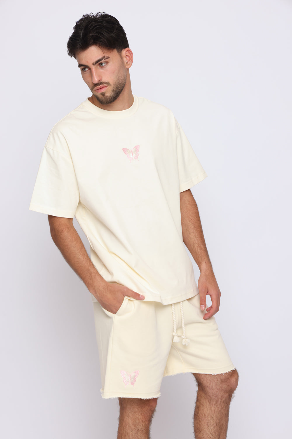 THE SIX - 3/6 - Shallowtail SHORTS מכנסיים קצרים - Butterfly Sneakers