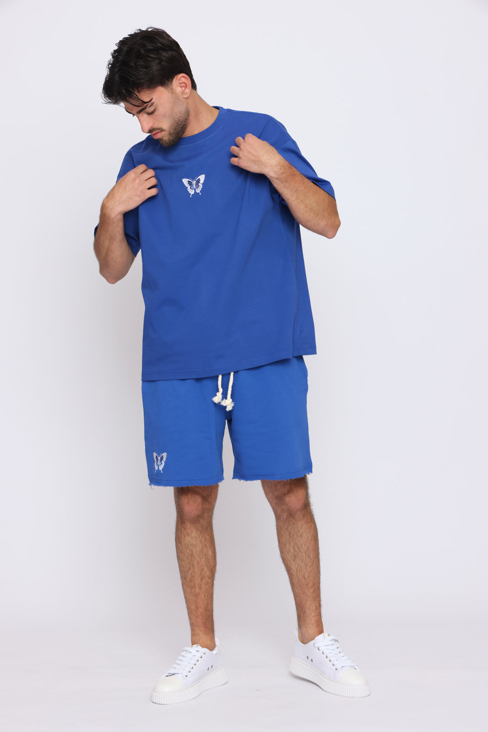 THE SIX 5/6  Blue Morph T-shirt חולצת טי שרט - Butterfly Sneakers