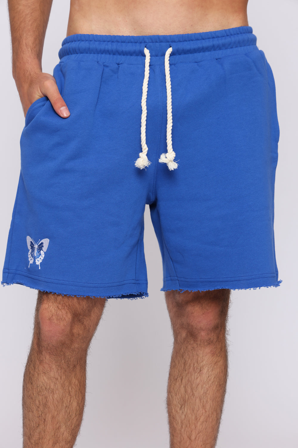 THE SIX 5/6 Blue Morph SHORTS מכנסיים קצרים - Butterfly Sneakers