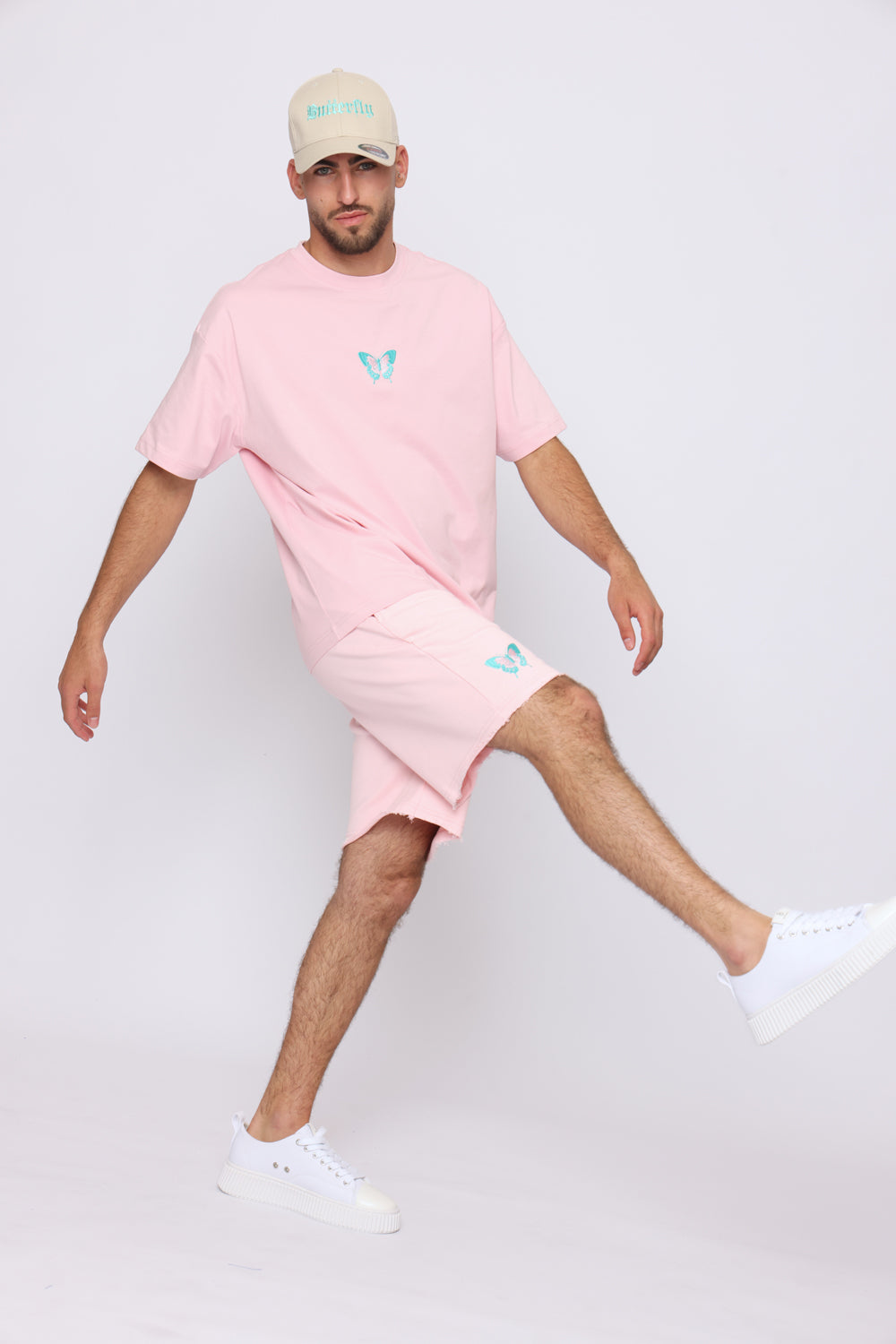 THE SIX 1/6 Pierdae SHORTS מכנסיים קצרים - Butterfly Sneakers