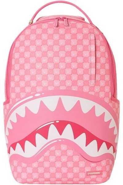 PINK NEW CHECK FACES DLXSV BACKPACK תיק גב