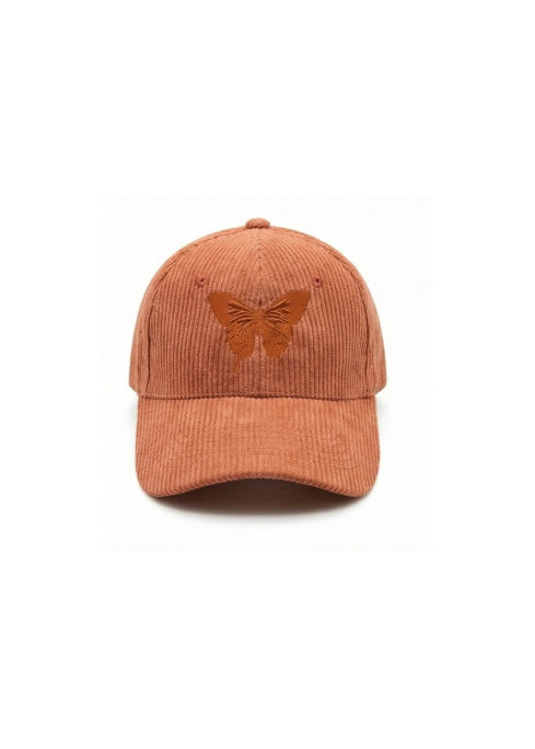 Corduroy Butterfly Boy cap