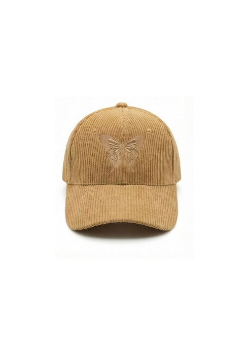 Corduroy Butterfly Boy cap