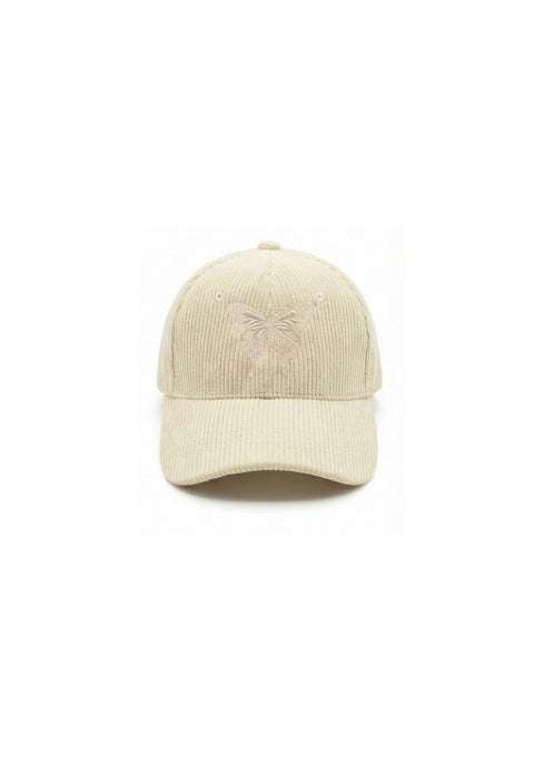 Corduroy Butterfly Boy cap