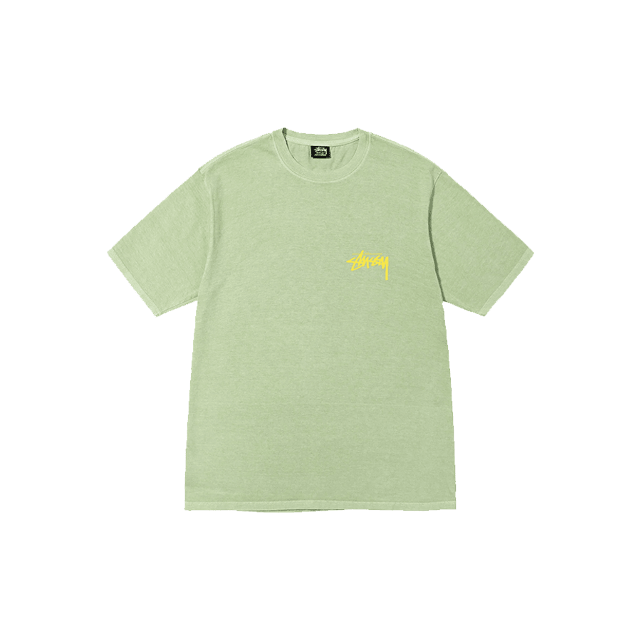 Stussy light green T-shirt - Butterfly Sneakers