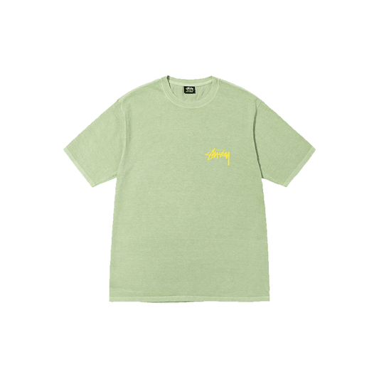 Stussy light green T-shirt - Butterfly Sneakers