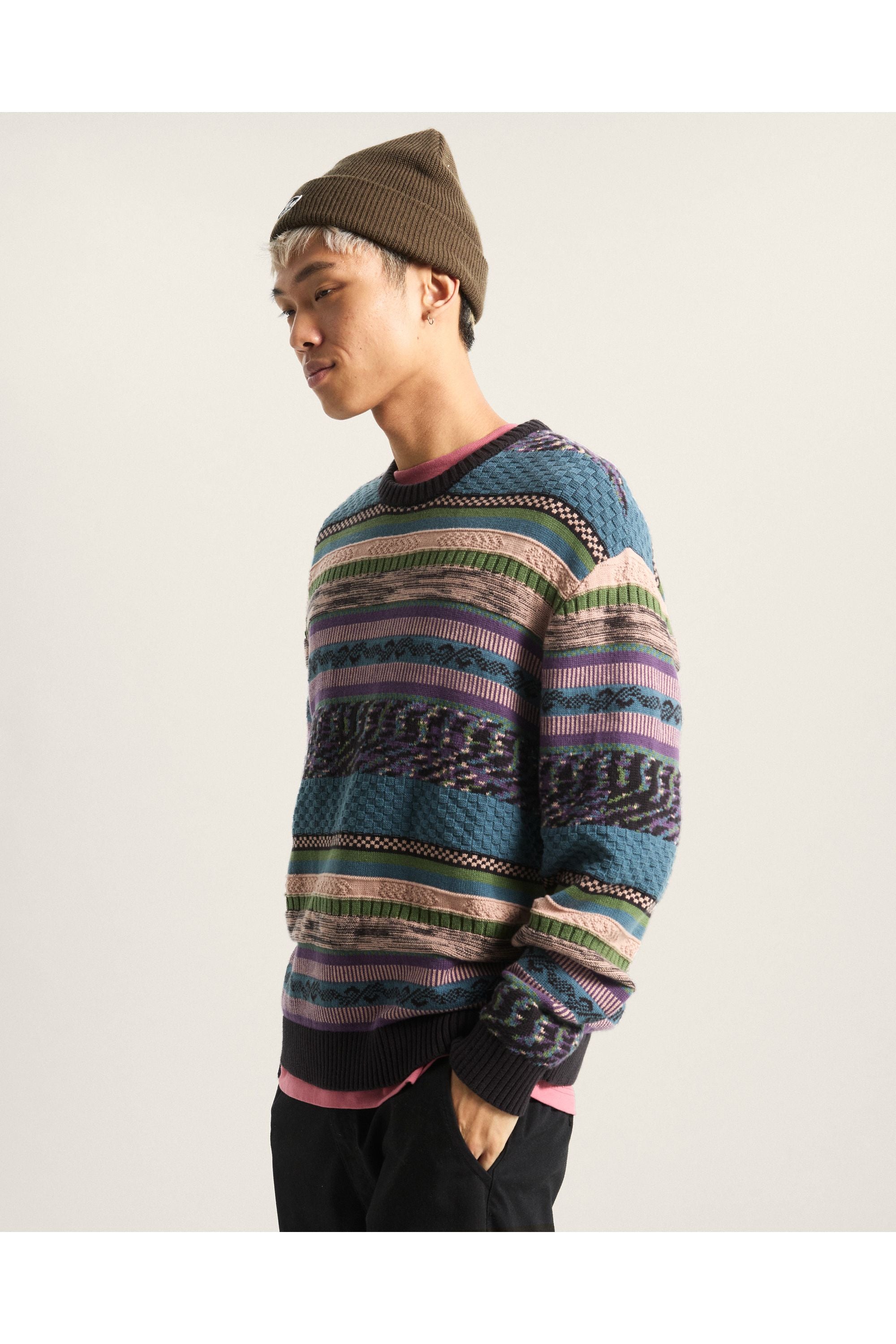 Boyer Crew Sweater - Butterfly Sneakers