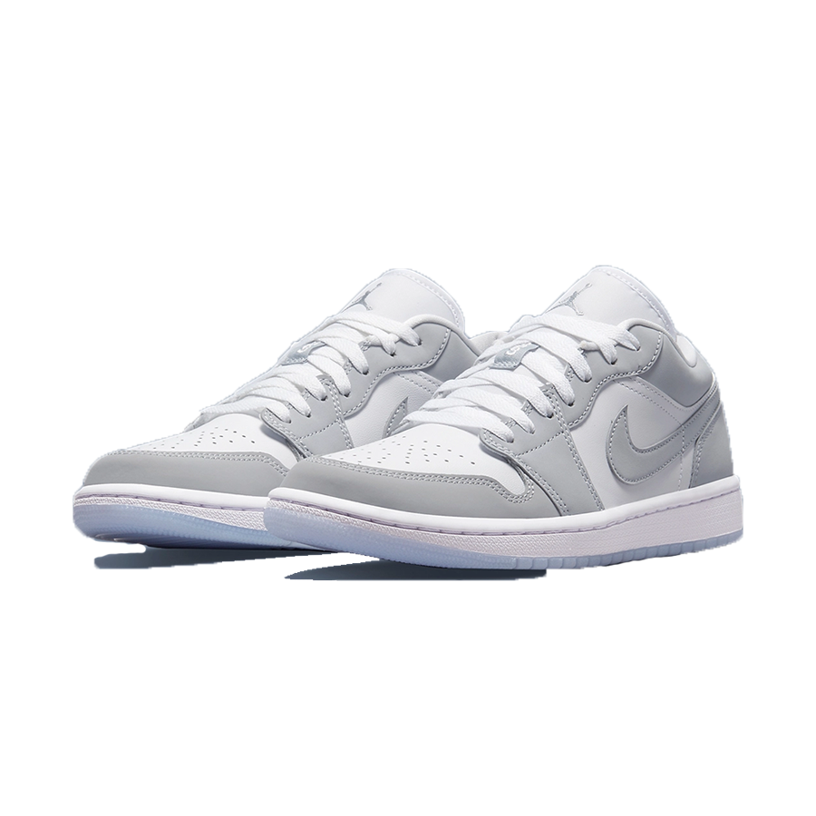 Jordan 1 low 'Wolf grey' - Butterfly Sneakers