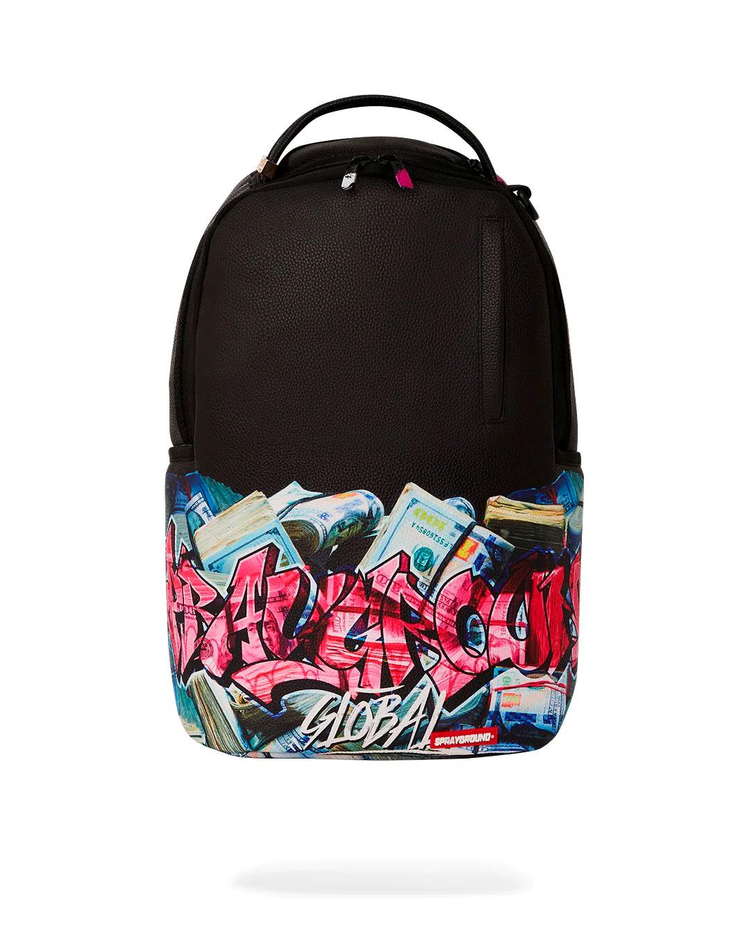 SPRAYGROUND GRAFFITTI MONEY STASH DLXSV BACKPACK - Butterfly Sneakers