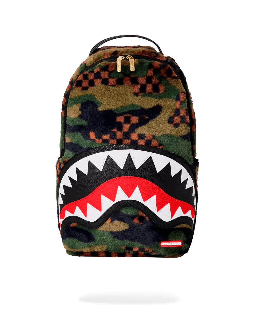 SPRAYGROUND FUR SIP CAMO DLXSF BACKPACK - Butterfly Sneakers