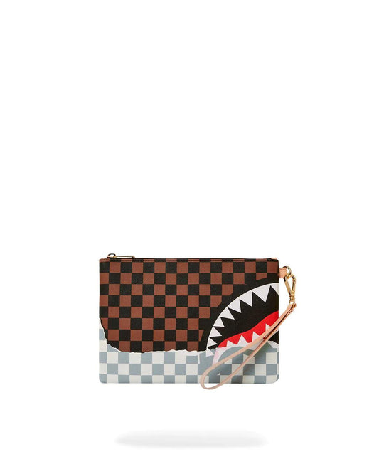 SPRAYGROUND BROWN TEAR AWAY CROSS OVER CLUTCH - Butterfly Sneakers