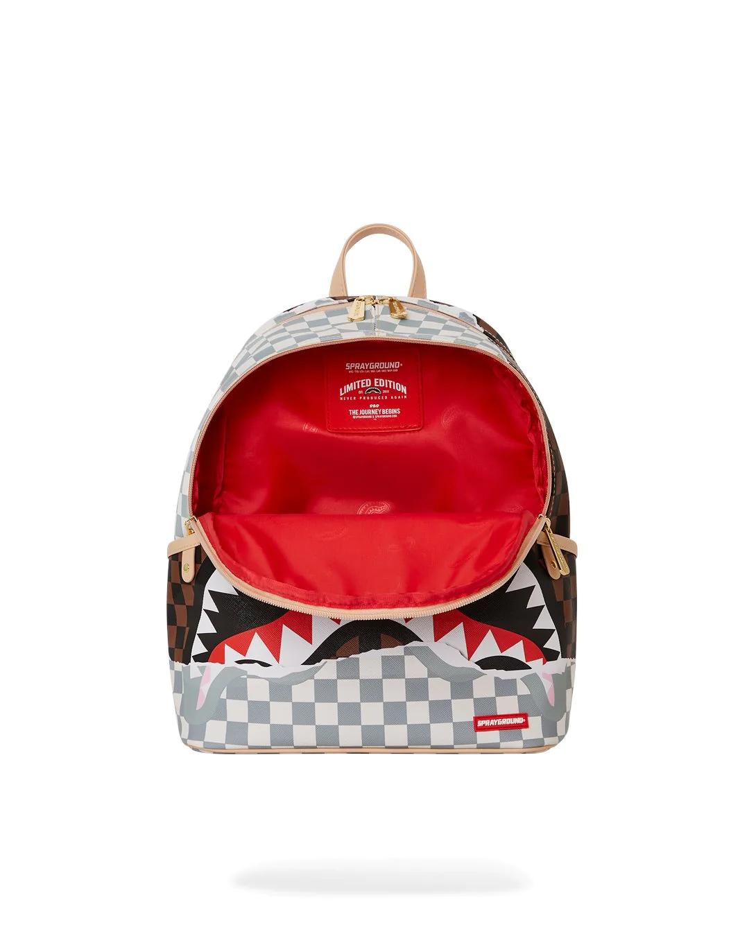 SPRAYGROUND BROWN TEAR AWAY SAVAGE BACKPACK - Butterfly Sneakers