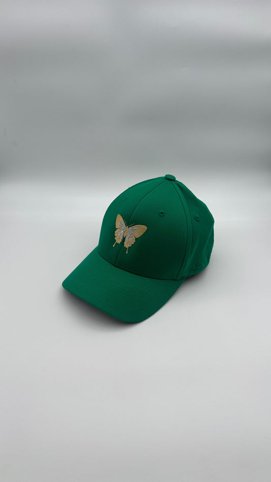 Butterfly Cap “Gold & Green” - Butterfly Sneakers