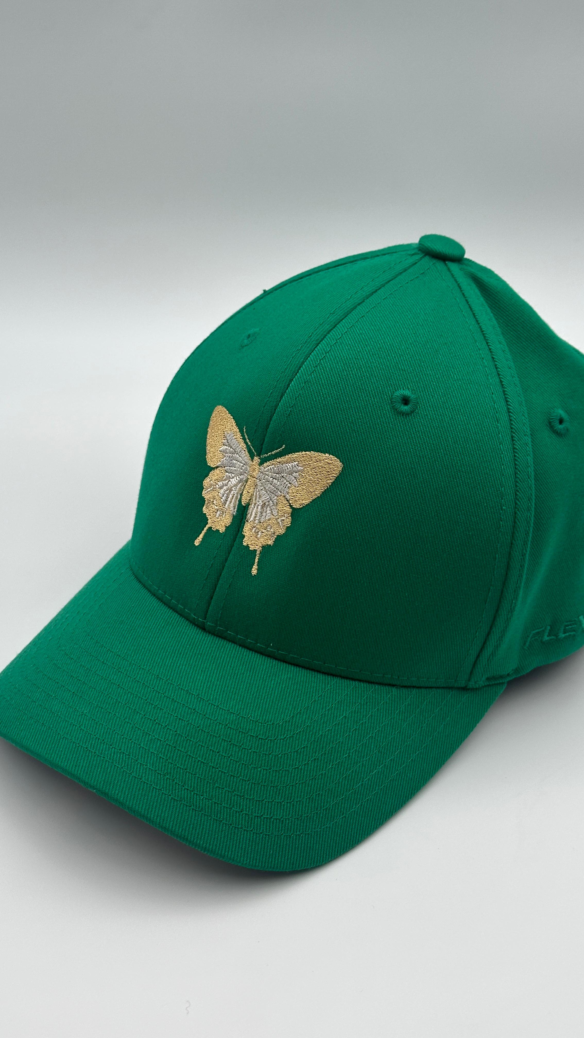 Butterfly Cap “Gold & Green” - Butterfly Sneakers