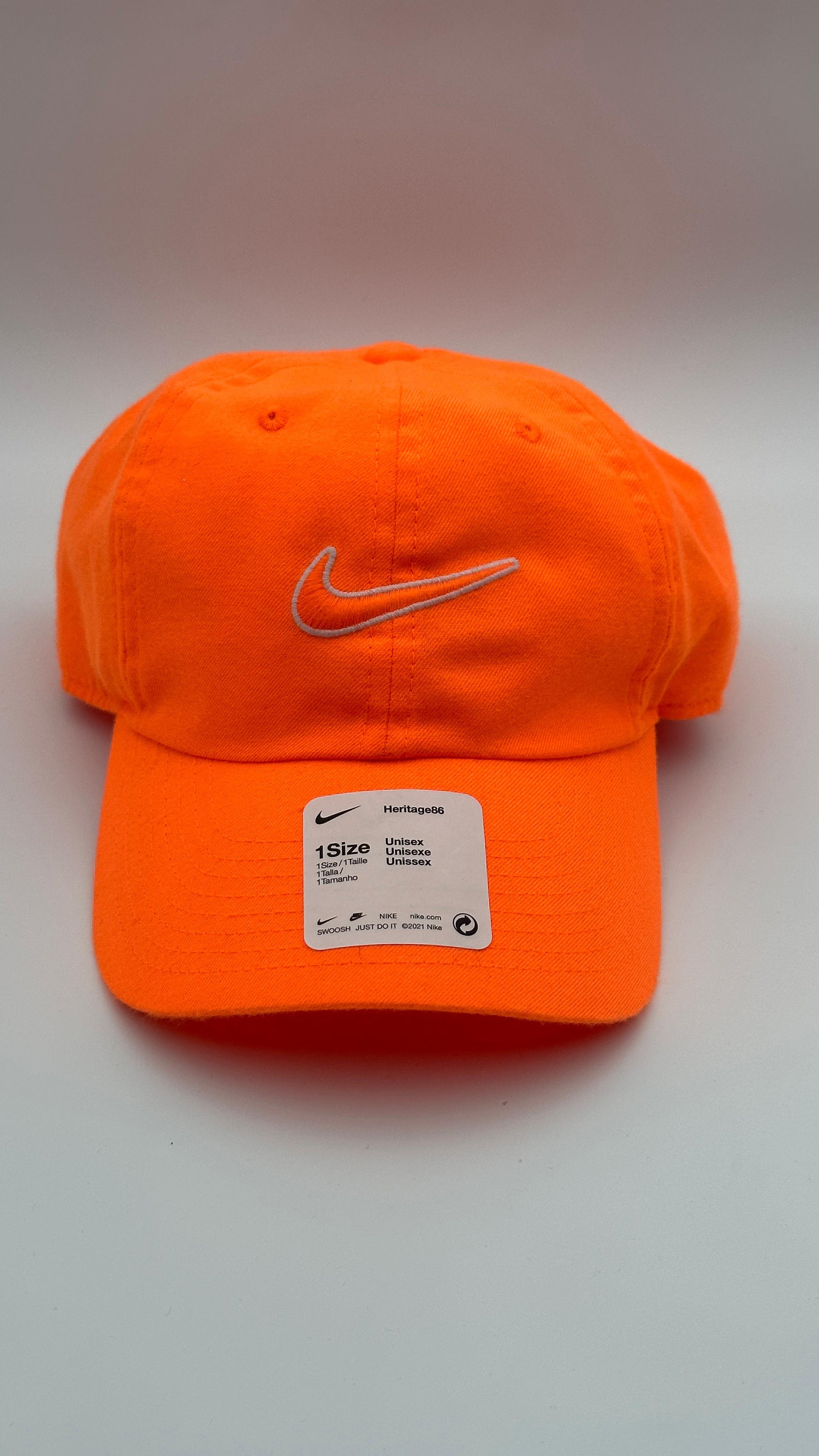 Nike Sportswear Heritage 86 Cap ״Orange” - Butterfly Sneakers