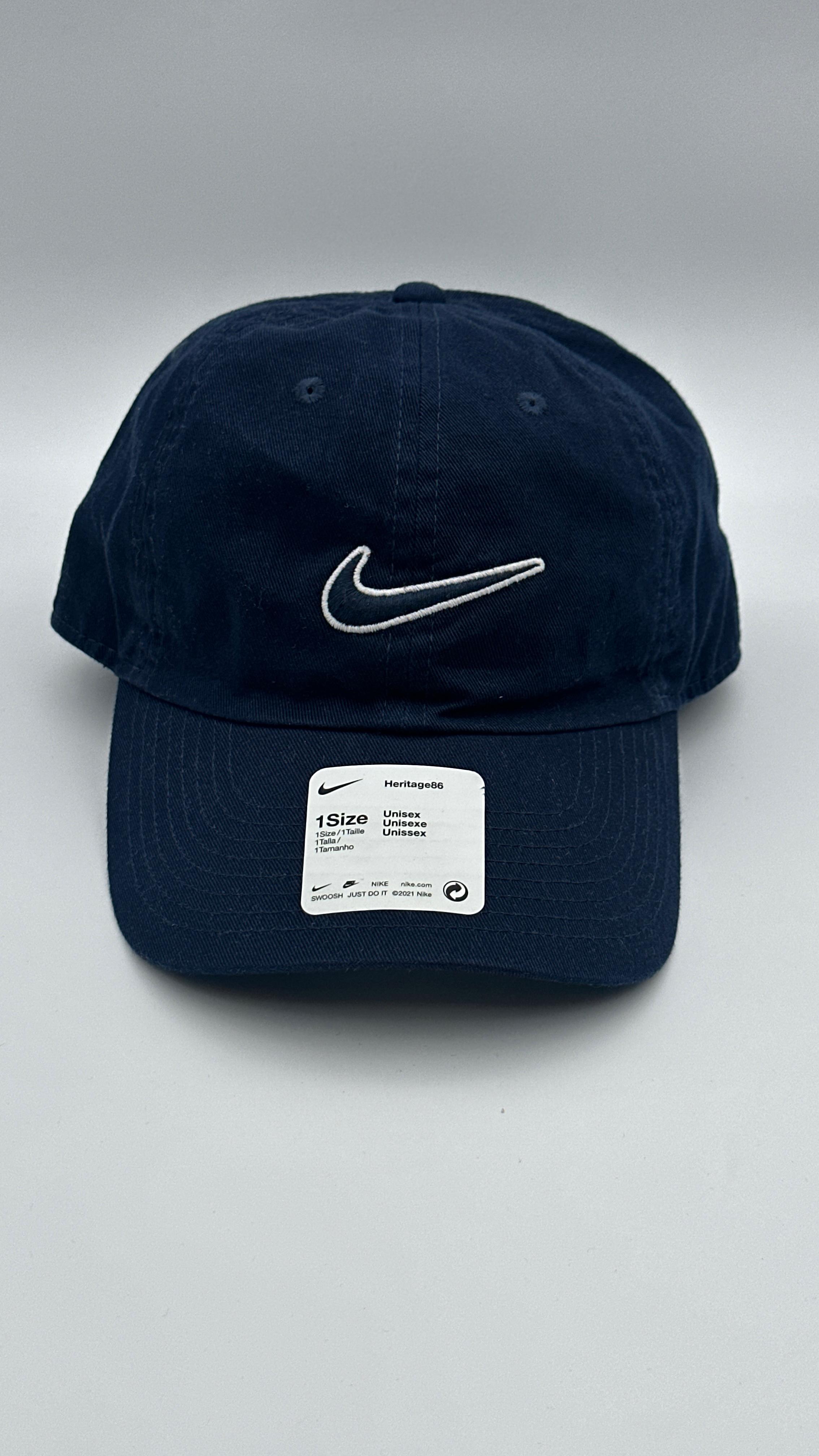 Nike Sportswear Heritage 86 Cap ״Navy Blue” - Butterfly Sneakers