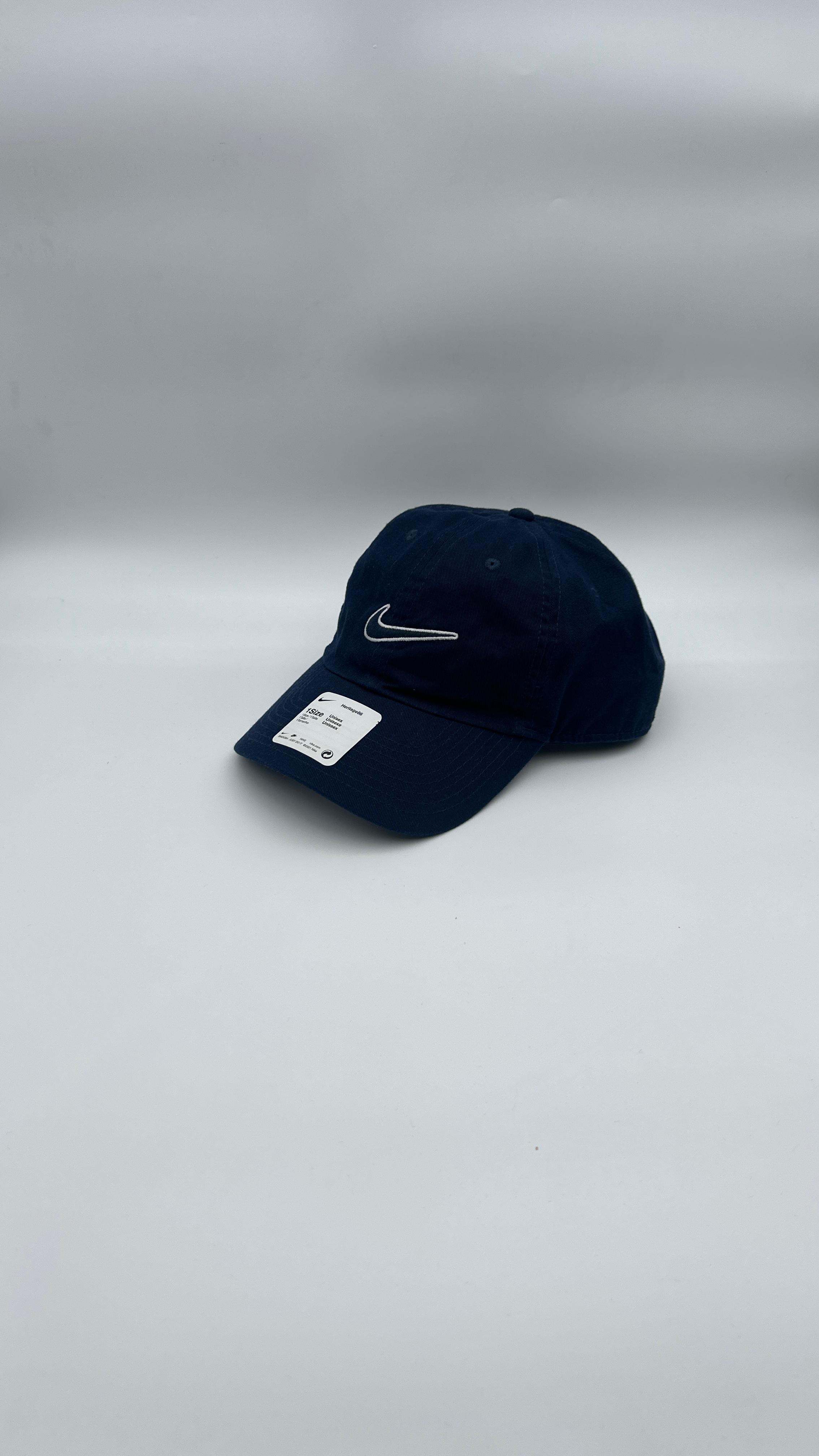 Nike Sportswear Heritage 86 Cap ״Navy Blue” - Butterfly Sneakers