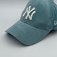 New York Yankees Corduroy Womens Blue 9FORTY Cap - Butterfly Sneakers