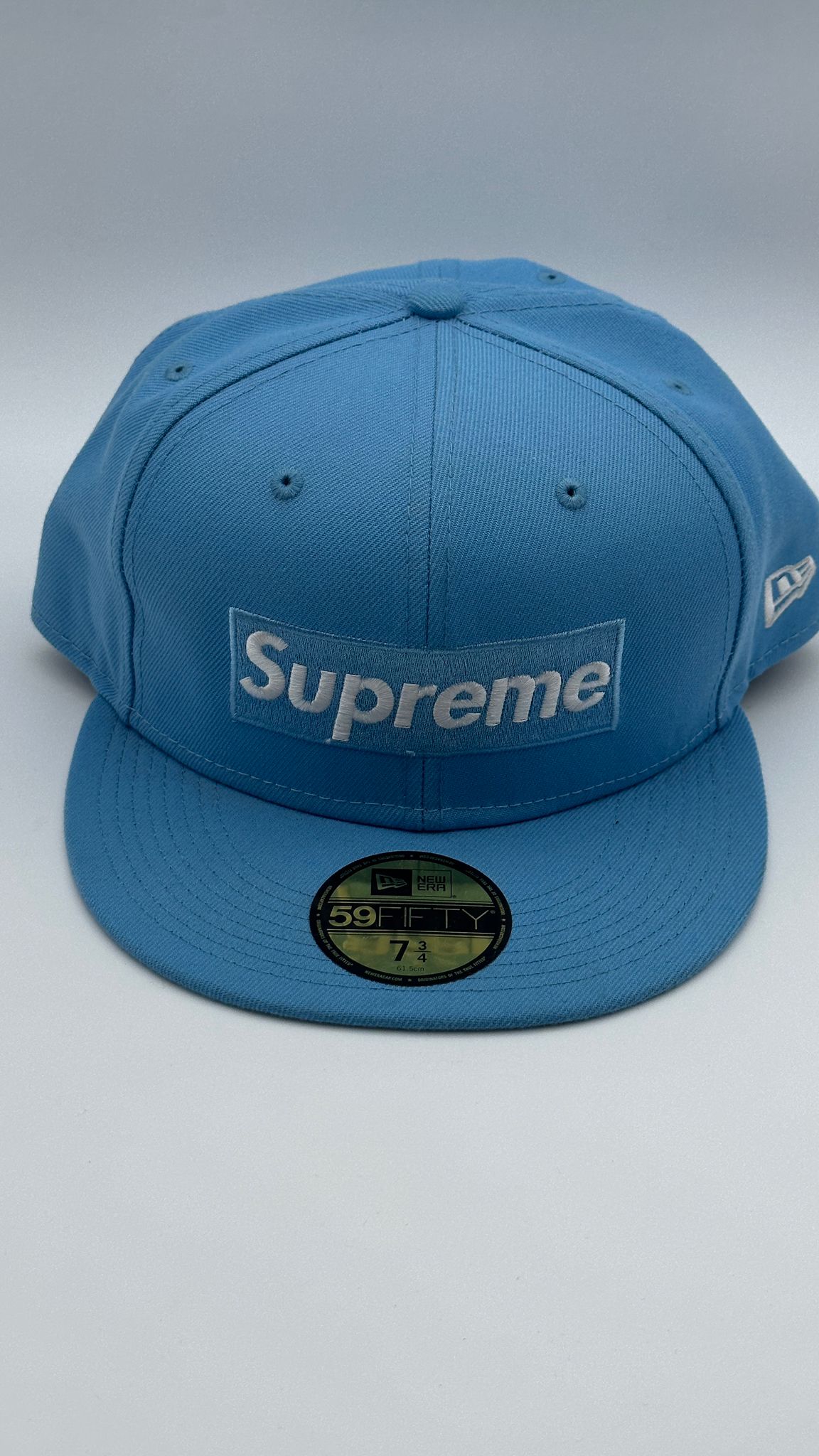 SUPREME BASEBALL New Era 59 CAP “Blue” 7 3/4 - Butterfly Sneakers