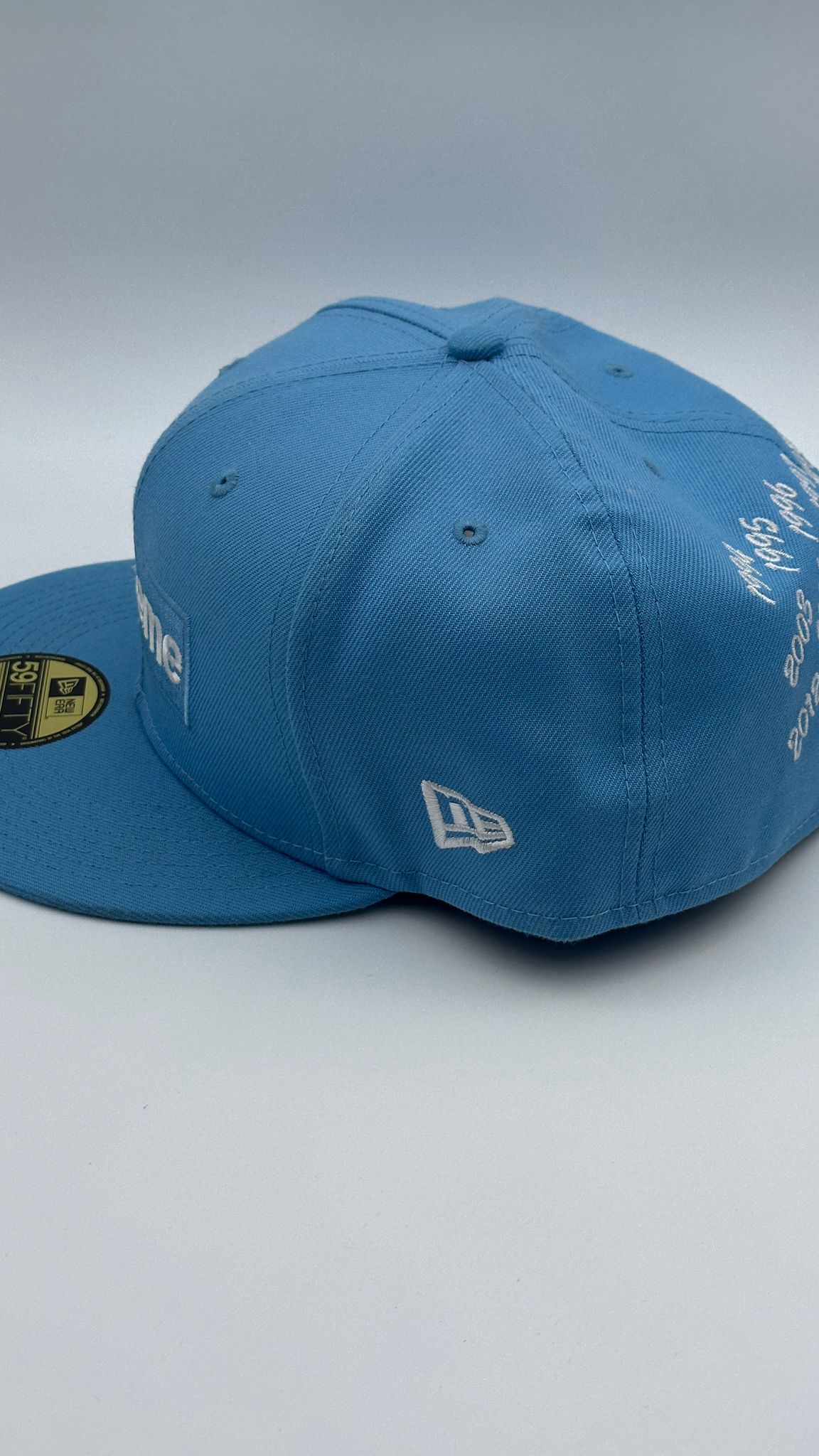 SUPREME BASEBALL New Era 59 CAP “Blue” 7 3/4 - Butterfly Sneakers