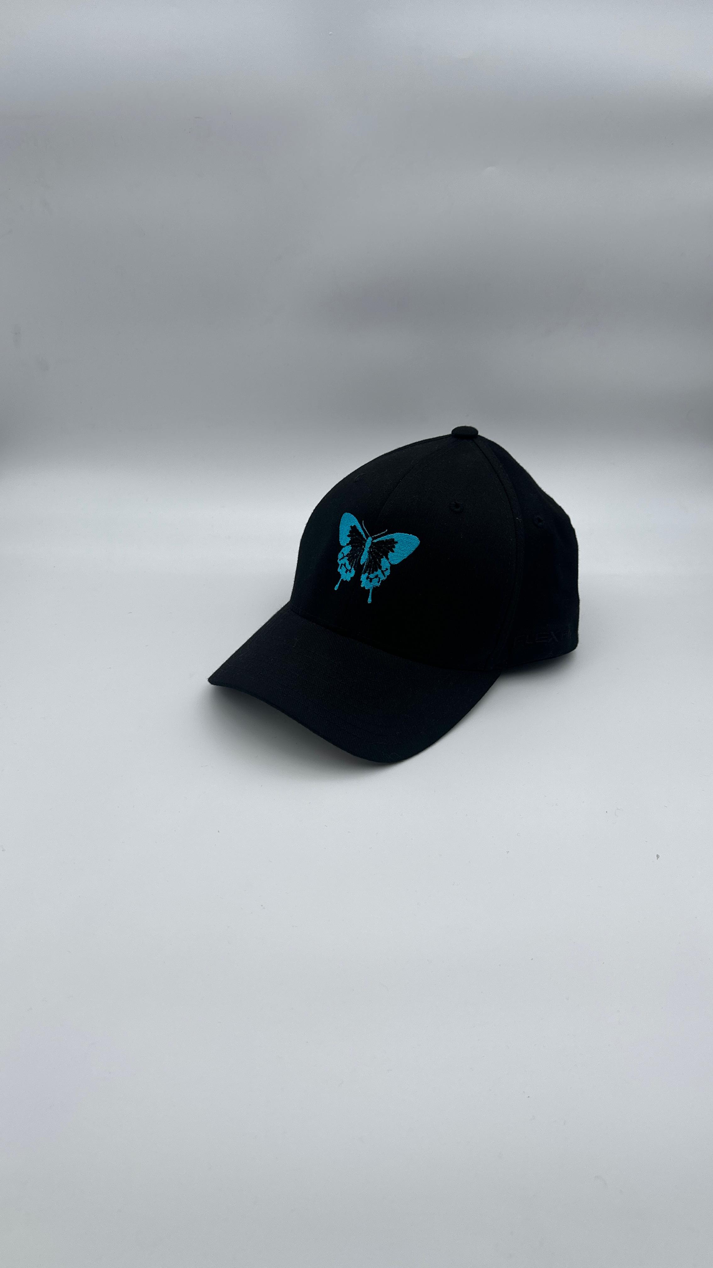 Butterfly Cap “Black & Black” - Butterfly Sneakers