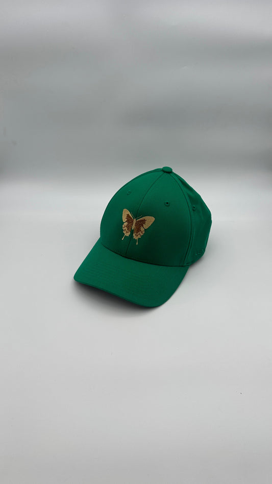 Butterfly Cap gold & green - Butterfly Sneakers