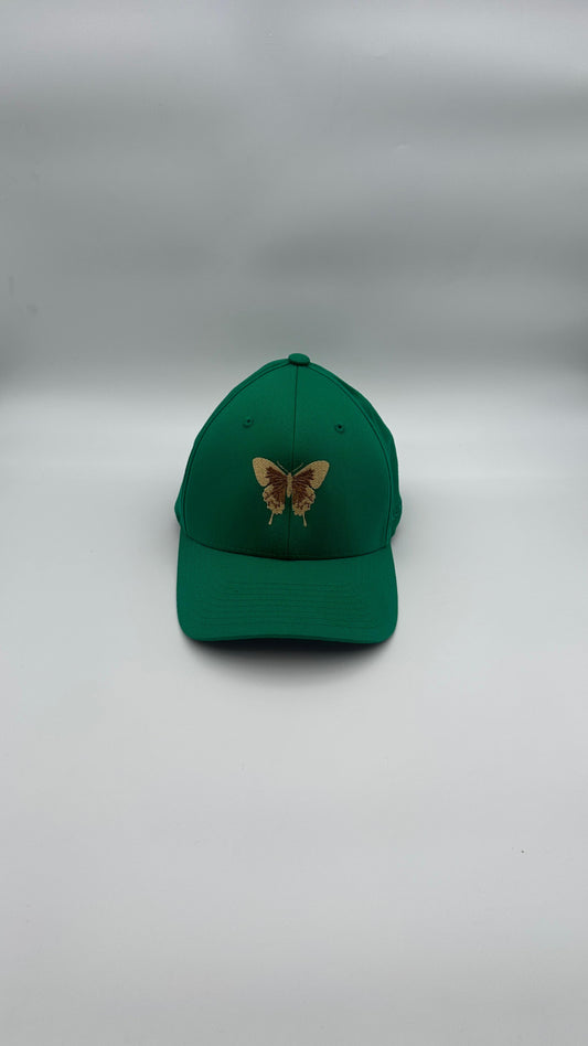 Butterfly Cap gold & green - Butterfly Sneakers