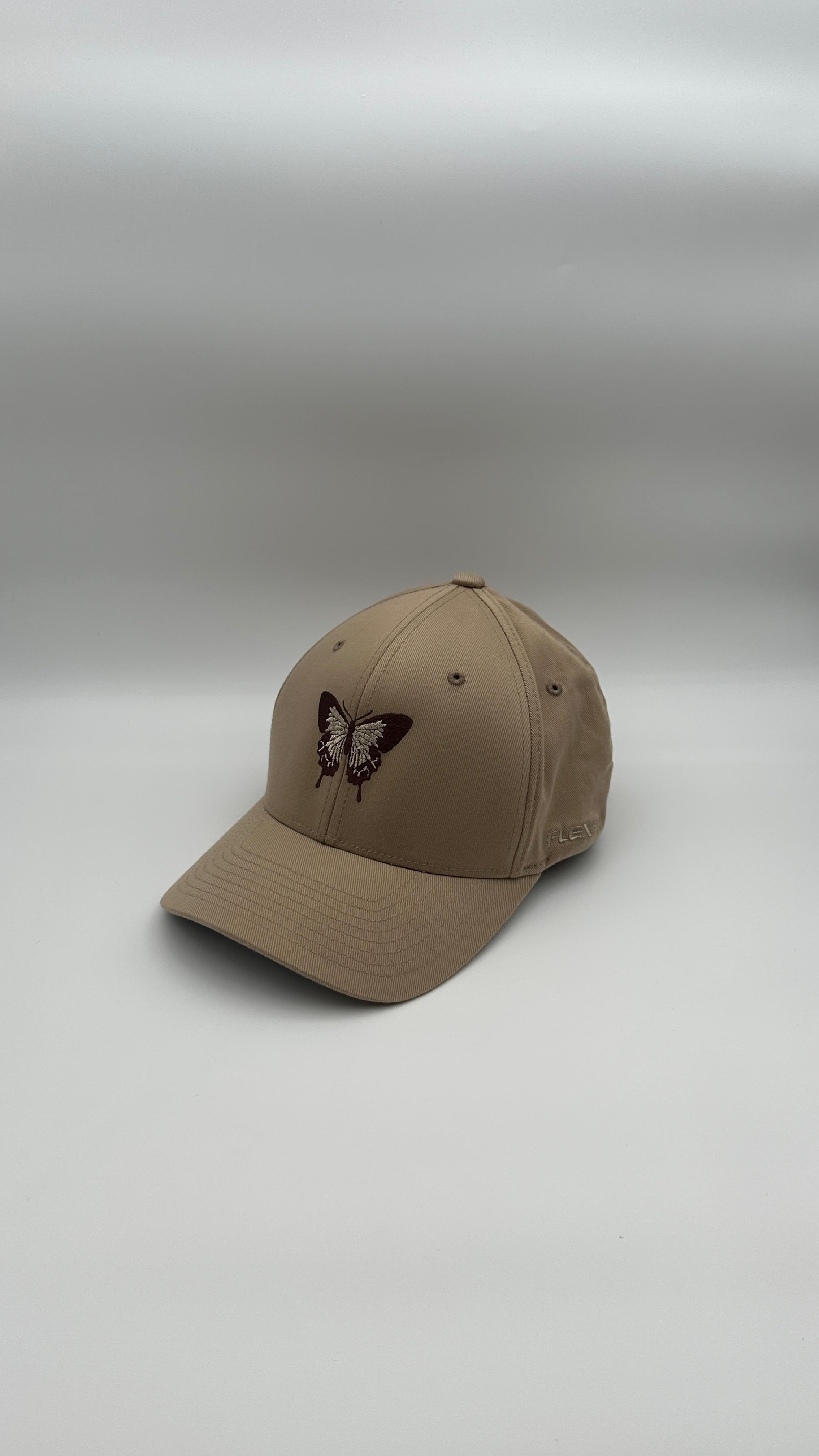 Butterfly Cap Multi Brown