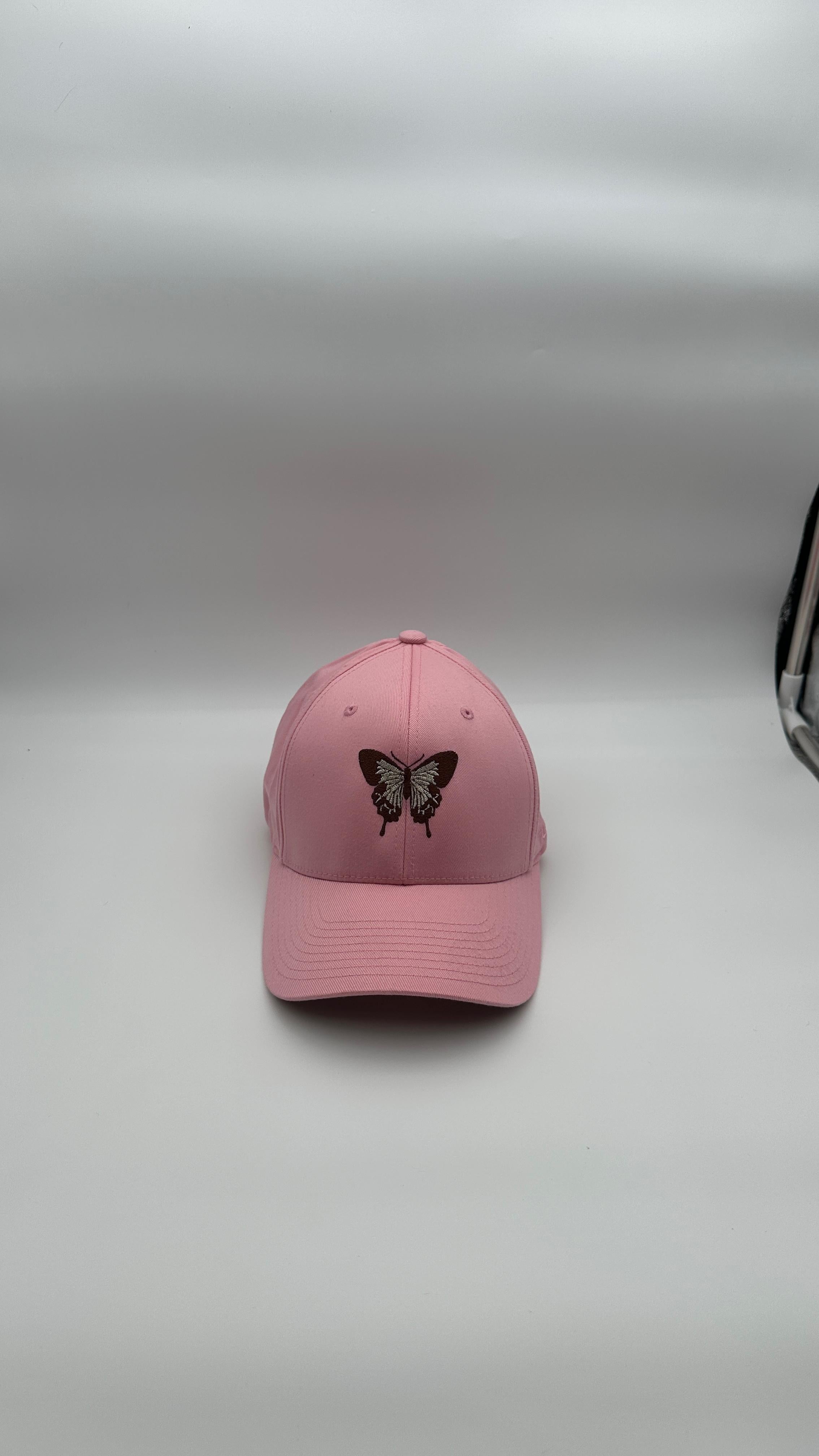 Butterfly Cap Reverse Pink