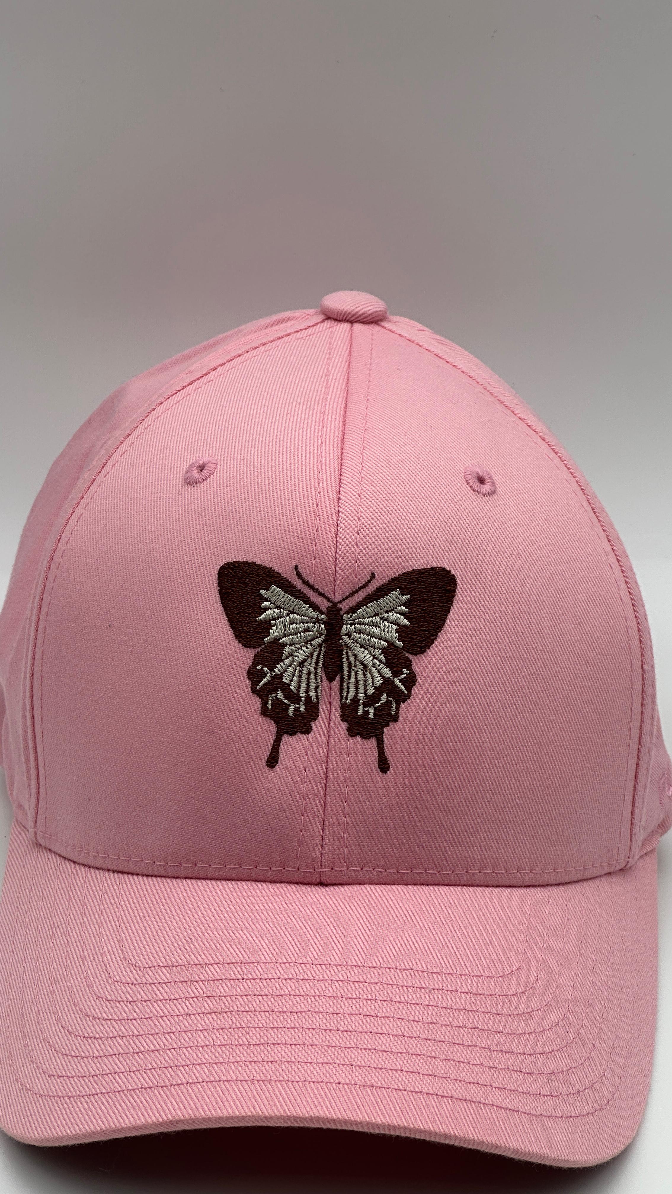 Butterfly Cap Reverse Pink